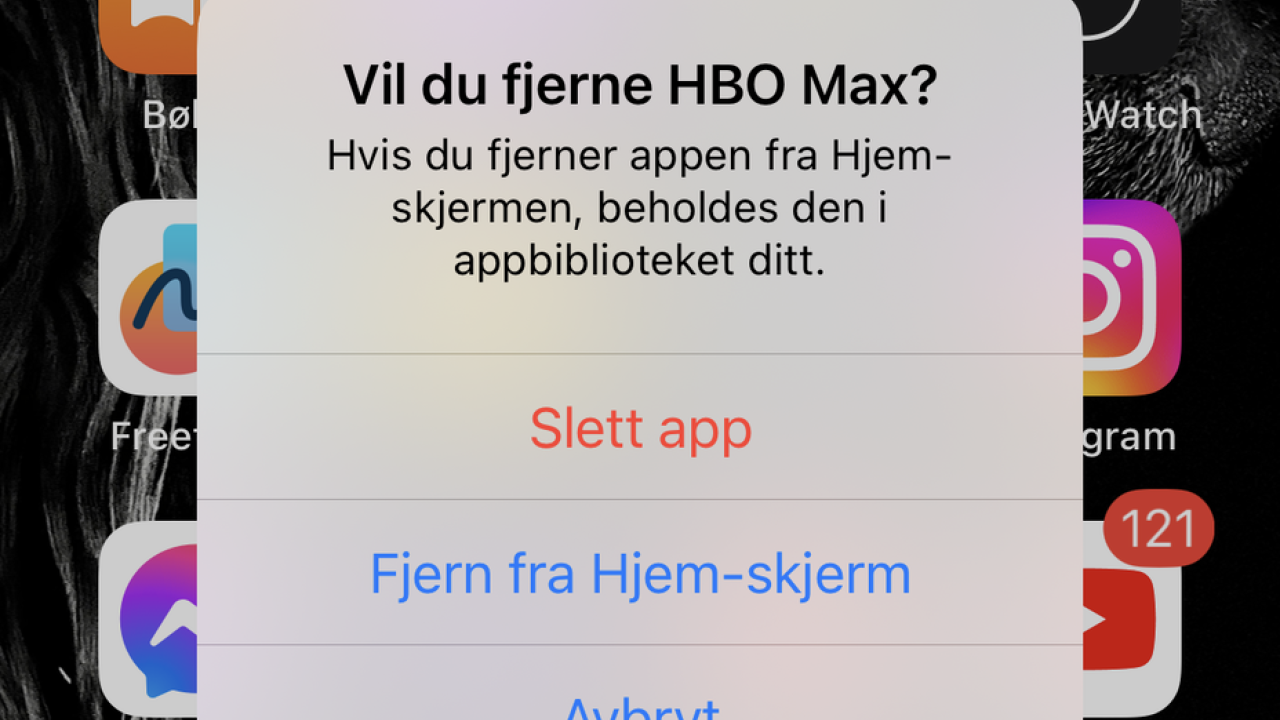 Slik rydder du i appene på iPhone - KLP.no